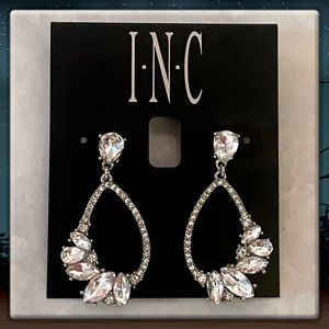 INC Rhinestone Earrings
